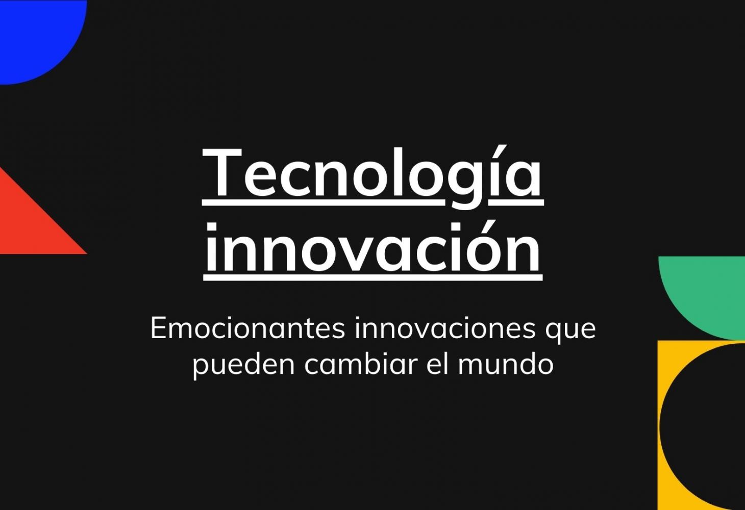 Innovar ou morrer - Centro de Innovación Tecnológica CINTEC de México
