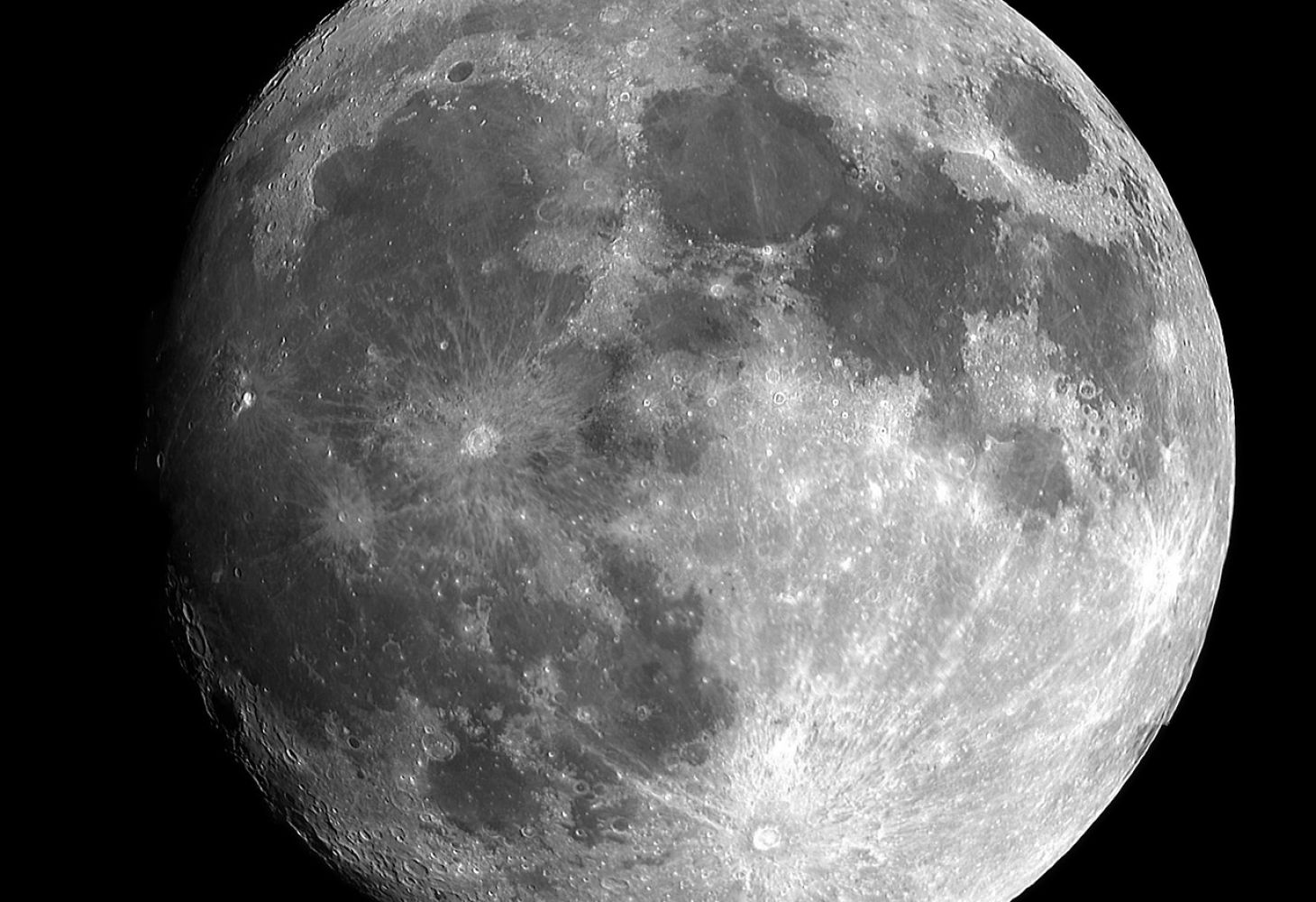 The moon in detail